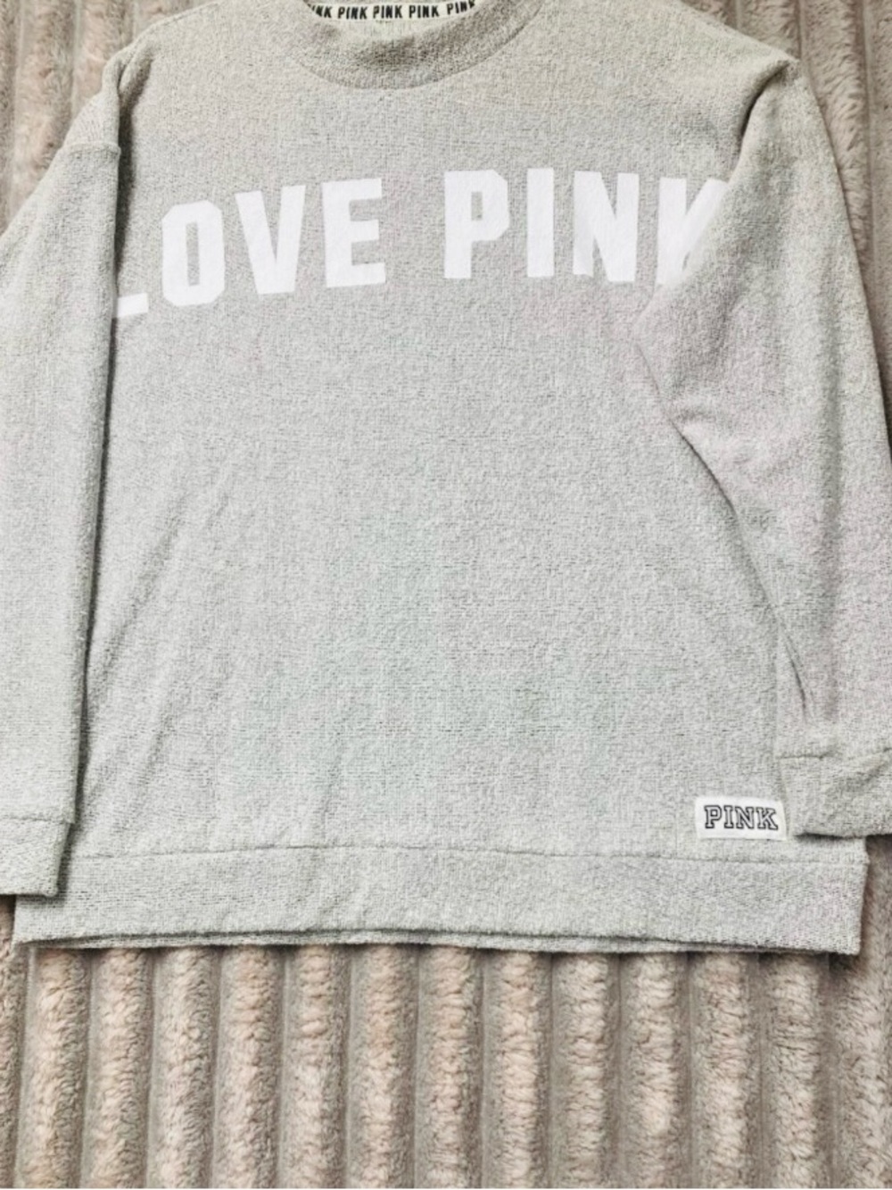 🌺PINK Victoria's Secret Women's -Mock neck Swearshirt🌺